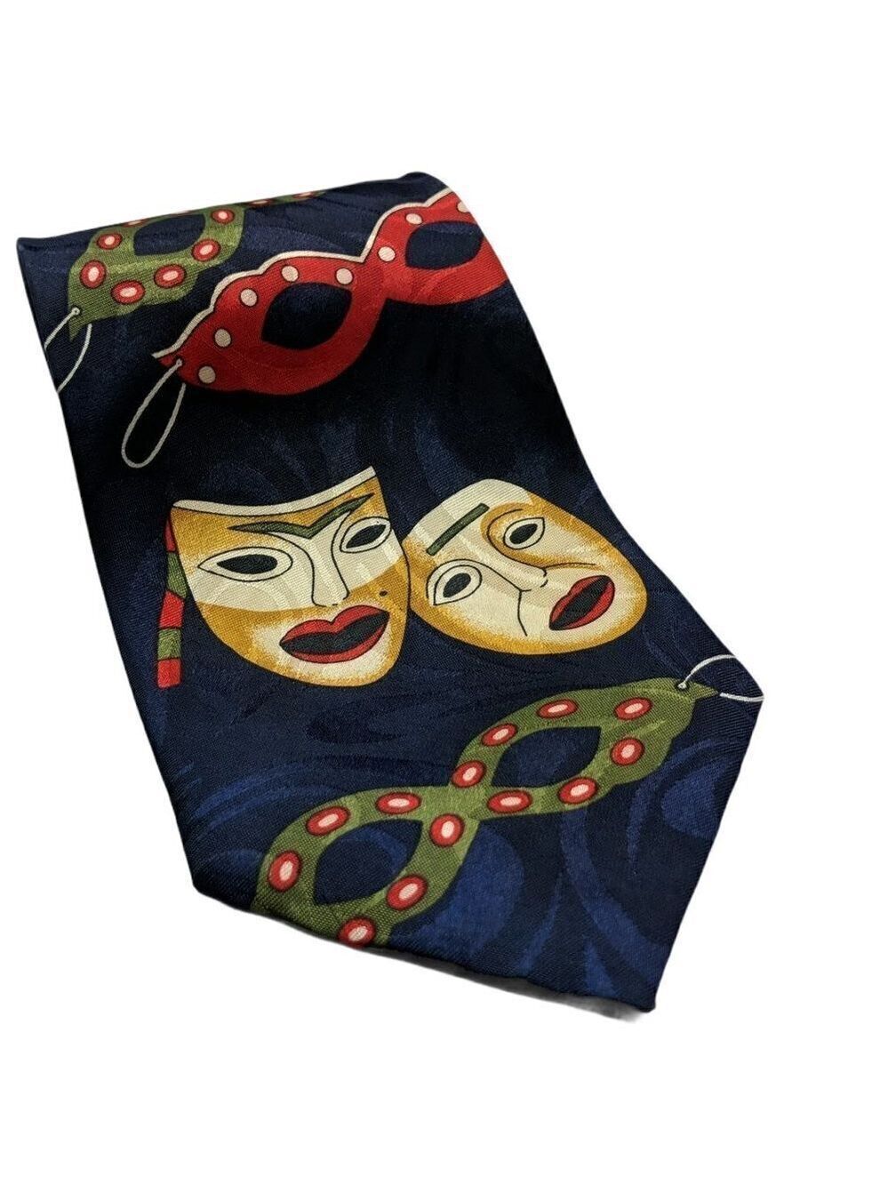 Steven Harris Opera Mask Novelty Necktie